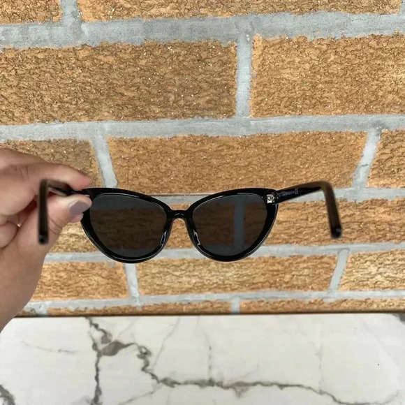 Tom Ford Edita Sunglasses- Black - Picture 5 of 11